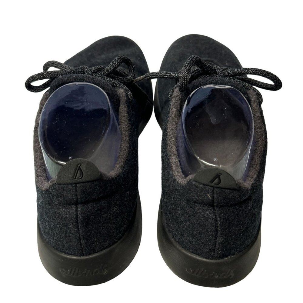 Allbirds Wool Runners Sneaker Mens Size 9 Black Merino Wool Low Top Shoes - Picture 14 of 15